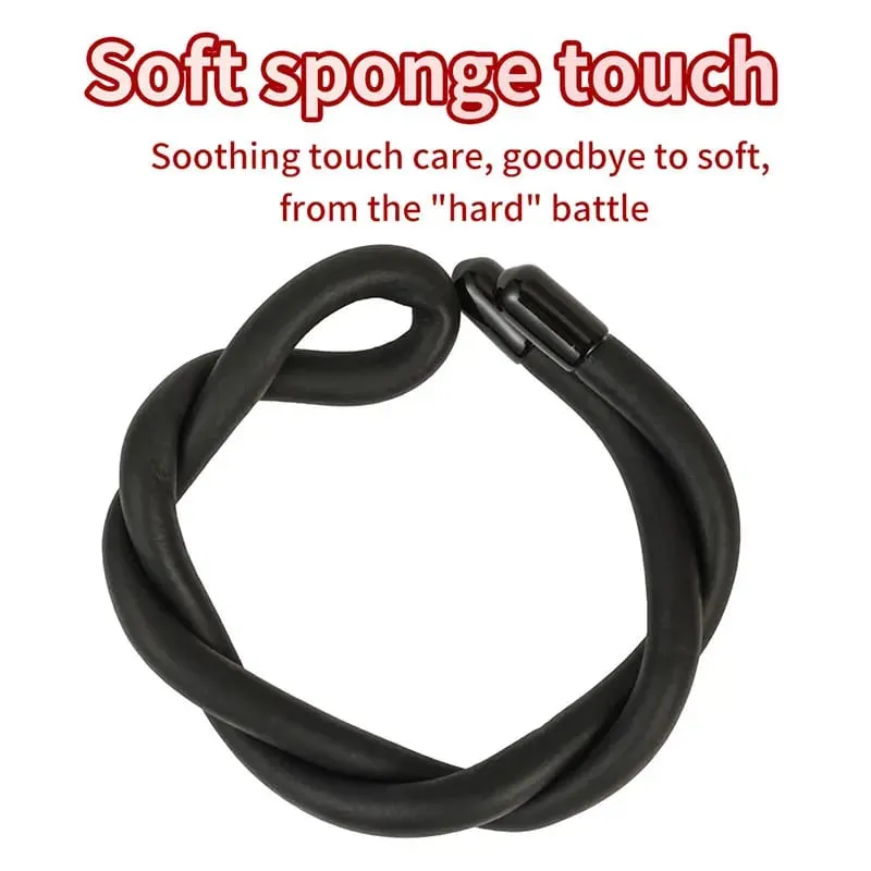Anneau de verrouillage de sperme en Silicone, anneau de pénis masculin, retard réglable, éjaculation, anneau de verrouillage durable du Scrotum, jouets sexuels pour hommes, produits pour adultes — image 5