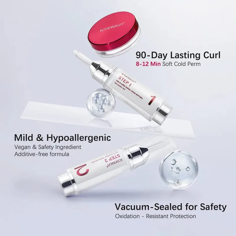 Cysteamine Lift Kit 8-12 Min Plant Extract Vegan Ingredient Eensitive Skin Eyelash Brow lift Gift Beauty Makeup Sets — image 4