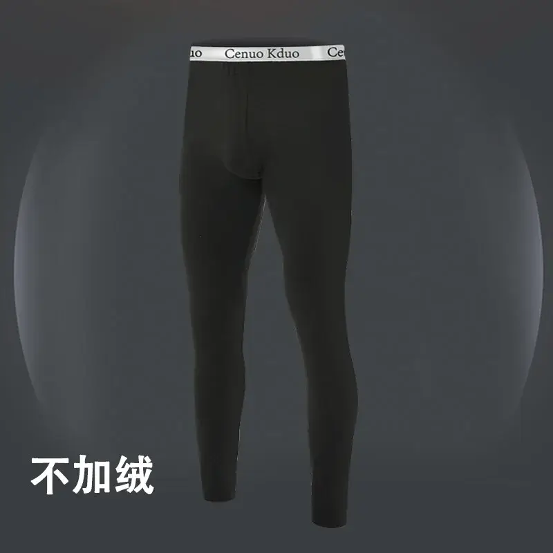 Men Long Johns Thermal Skin-Friendly Underwear Winter Warm Long Pants Male Soft Elastic Large Size Leggings Comfortable Tights — image 9