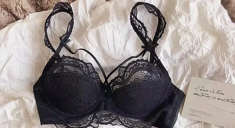 Bralette Renda Dapat Disesuaikan untuk Set Bra Dada Kecil Tali Dapat Dilepas & Bantalan Tipis Kawat Lembut Nyaman Pakaian Dalam Anak Perempuan Muslim — image 8