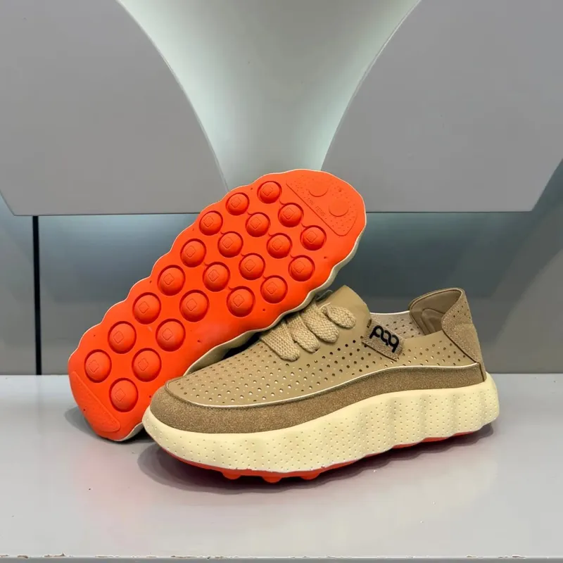 Lelaki Musim Panas Baru Sneakers Platform Chunky Kasut Lari Bernafas Kasut Kasual Tidak Gelincir Lelaki Luaran Kasut Berjalan Joging — image 3