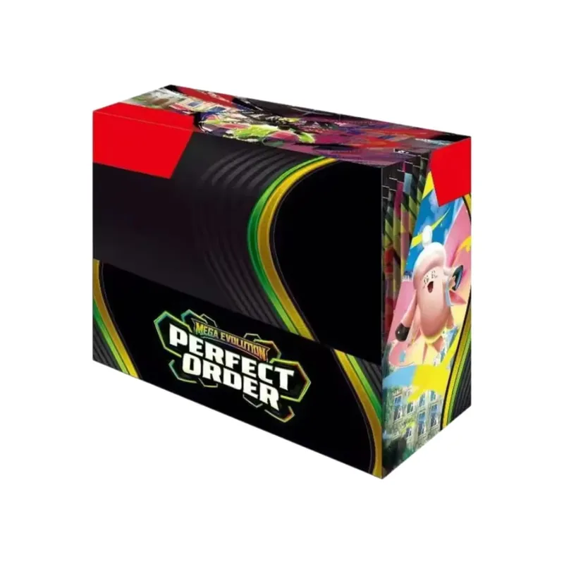 Pokémon TCG Mega Evolución - Pitch Black Booster Display Box Phantasmal Flames Booster Box Colección de juegos de cartas coleccionables Inglés