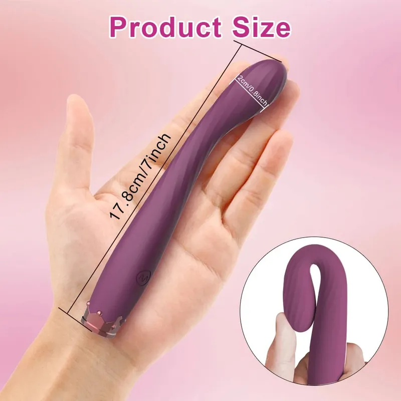 Výkonné vibrátory bodu G pro ženy Začátečník Stimulátor klitorisu bradavek Dildo Masážní vagina Sexuální hračky pro dospělé ženy Orgasmus — image 3