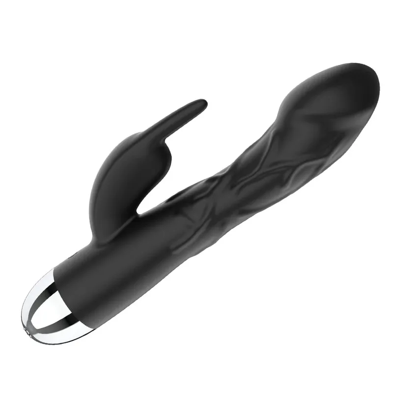 Silicone Rabbit Vibrator - Dual Stimulation G-Spot Clitoral Vibrator for Women Powerful Pleasure — image 10