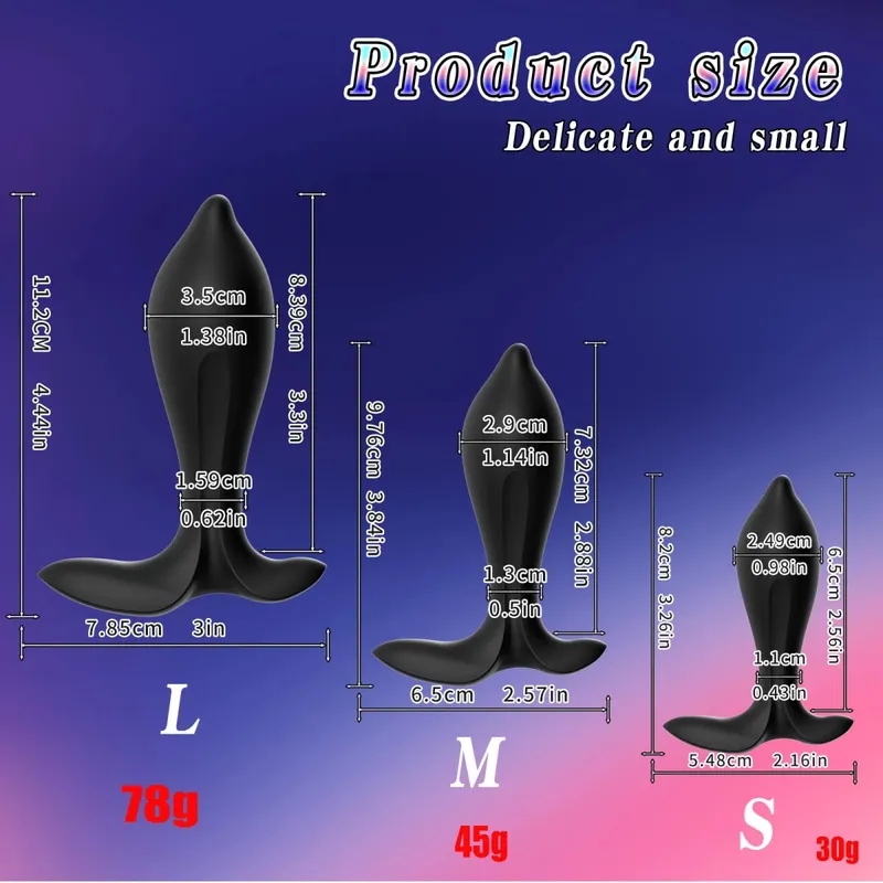 Nyudviklet Small Anal Plug Butt Plug Anus Ass Dilator Annal Training Analplug Buttplug Butplug Analsex legetøj til voksne mænd — image 6