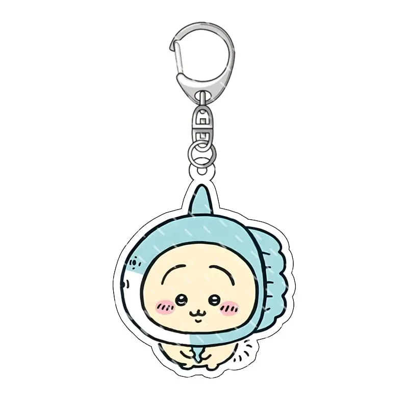 Yiji pendentif Anime bande dessinée acrylique périphérique porte-clés Hachiware Usagi mignon pendentif sac suspendu décoration décoration — image 23