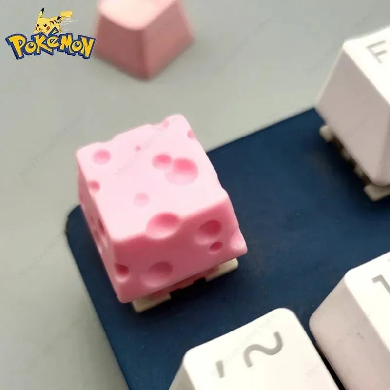 Pokemon Anime Cute Tail Keycaps Pikachu Gengar Eevee Keyboard Cap for Cross Shaft Mechanical Keyboard 3D Resin Keycaps Best Gift — image 22