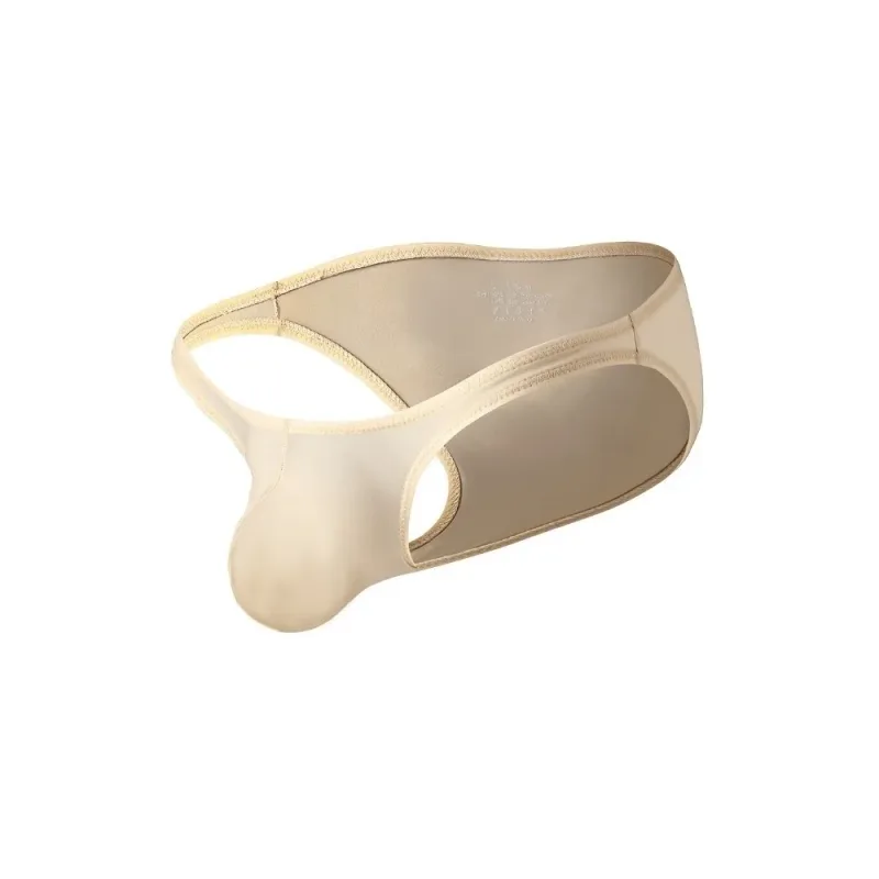 Slip Ultra-fin en soie glacée à séchage rapide, taille basse, sous-vêtements sans couture pour hommes, pochette en U, Lingerie en maille, culotte de voyage — image 18