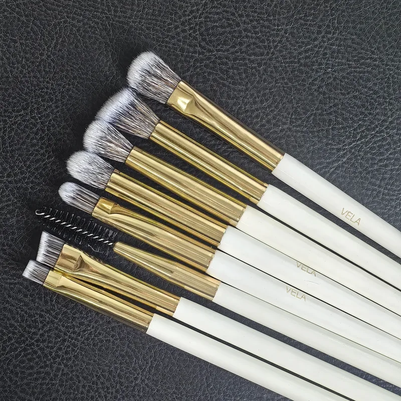 Profesjonalny zestaw pędzli do makijażu 8 szt. Mieszanie ukrywanie konturów cieni do powiek Eyeliner brwi zestaw narzędzi do rzęs BeautyApplicator — image 4