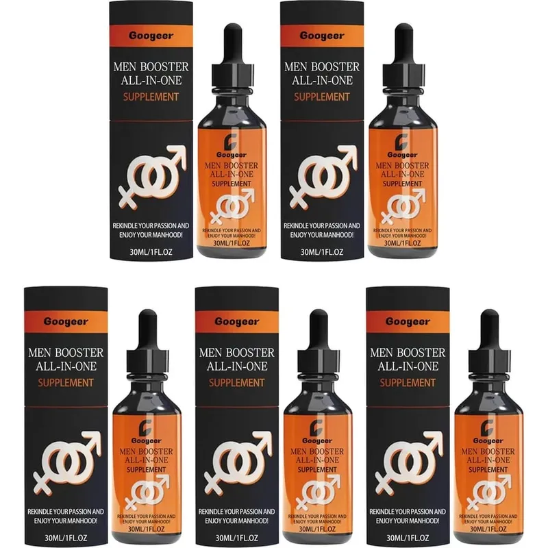 Suplemen Googeer Men Booster All-in-One Turun dengan Ekstrak Akar Maca dan Ekstrak Akar Kudzu untuk Relaksasi Tenaga 30 ML — image 11