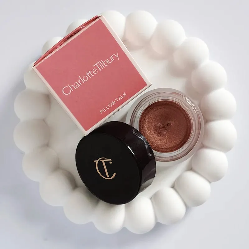 Charlotte Gaya Terkini Love Heart Powder Blusher & Palet Pembayang Mata 6 Warna Krim Pembayang Mata Mudah Diwarnai Tilbury Cosmetics — image 9
