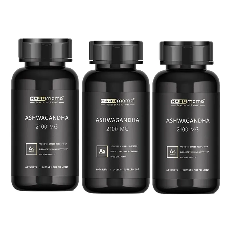 Le supplément énergétique original Ashwagandha sans OGM soutient la santé reproductive, un énergisant naturel