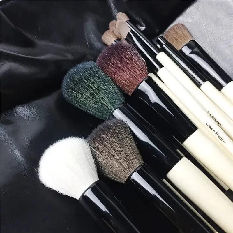 Conjunto completo de pincéis de maquiagem com 18 pincéis, cabo de madeira de qualidade, kit de pincéis cosméticos, pincéis de maquiagem de madeira de beleza — image 5