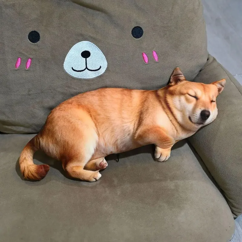 【In Stock】Cute Lifelike Simulation Pig Plush Toy Soft Sleeping Pillow Holiday Gift For Close Friends Home Sofa Decor Cushion — image 18