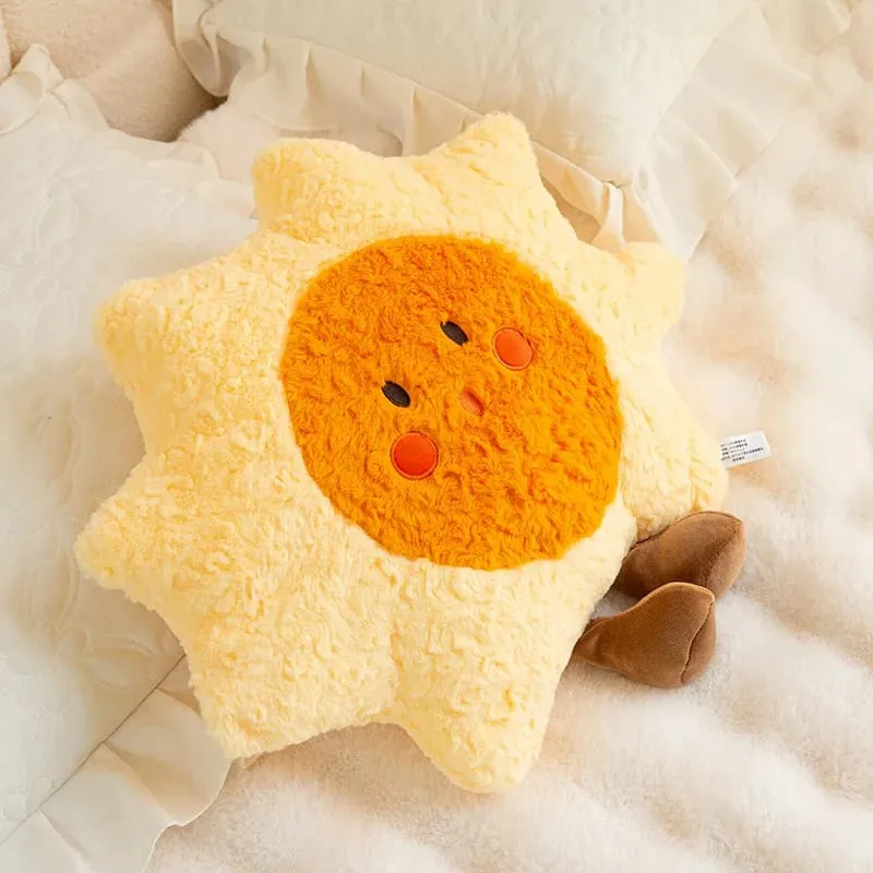 Coussin en peluche arc-en-ciel, mignon, nuage, soleil, lune, étoile, jouet en peluche, décoration de chambre à coucher, poupée, coussin de canapé, 45cm — image 7