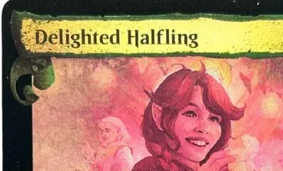 LK59 Kerajang Perak Delighted Halfling Mithril Coat The One Ring Palantír Kad Proksi TCG Berkualiti Tinggi Orthanc (Teras Hitam) — image 4