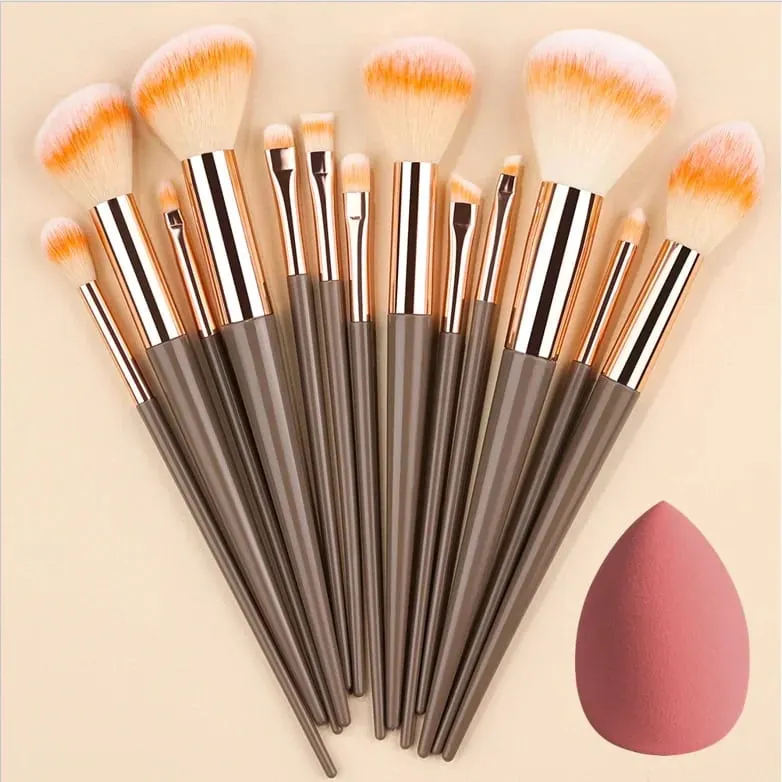 8st-20st sminkborstar set Mjuk fluffig ögonskugga Borste detalj Concealer Blush Loose Powder Foundation Highlighter Beauty Tool — image 9