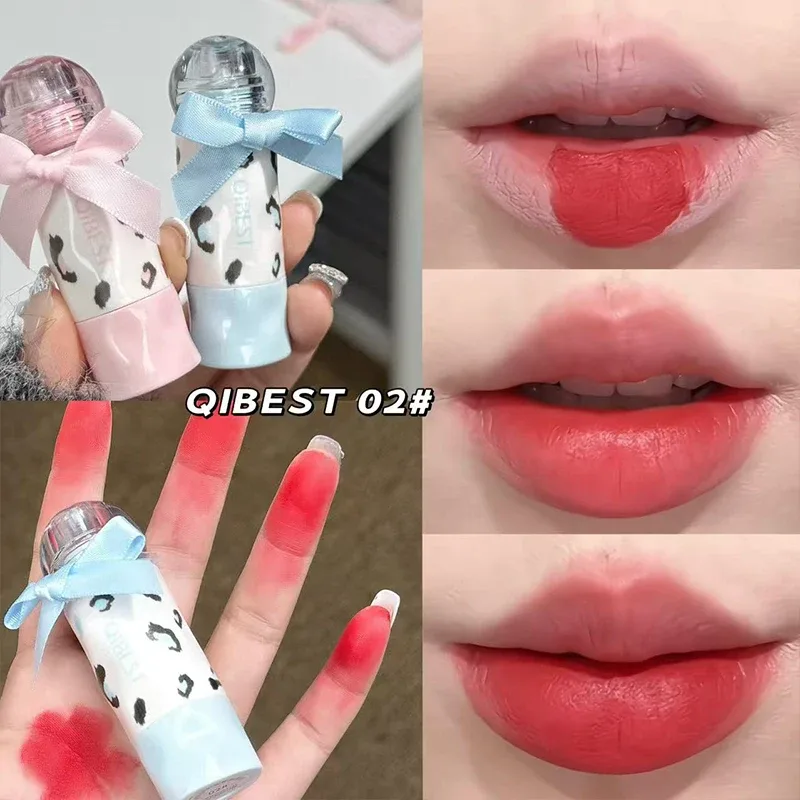 4 สี Matte Liquid ลิปสติกชุดกันน้ำ Long Lasting เซ็กซี่สีแดง Lipgloss สีน้ำตาลสีส้ม Lip Stain Tint เครื่องสำอางค์ชุด — image 4
