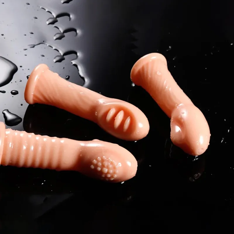 Finger Vibratoren Orgasmus G-punkt Klitoris Vaginal Massage Stimulator Masturbator Erotische Vibrierende Finger Hülse Sex Spielzeug Für Frauen — image 6