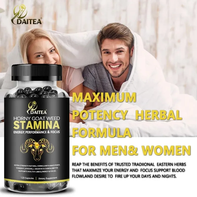 Mga Supplement sa Enerhiya ng Lalaki - Endurance Energy Performance Muscle Support
