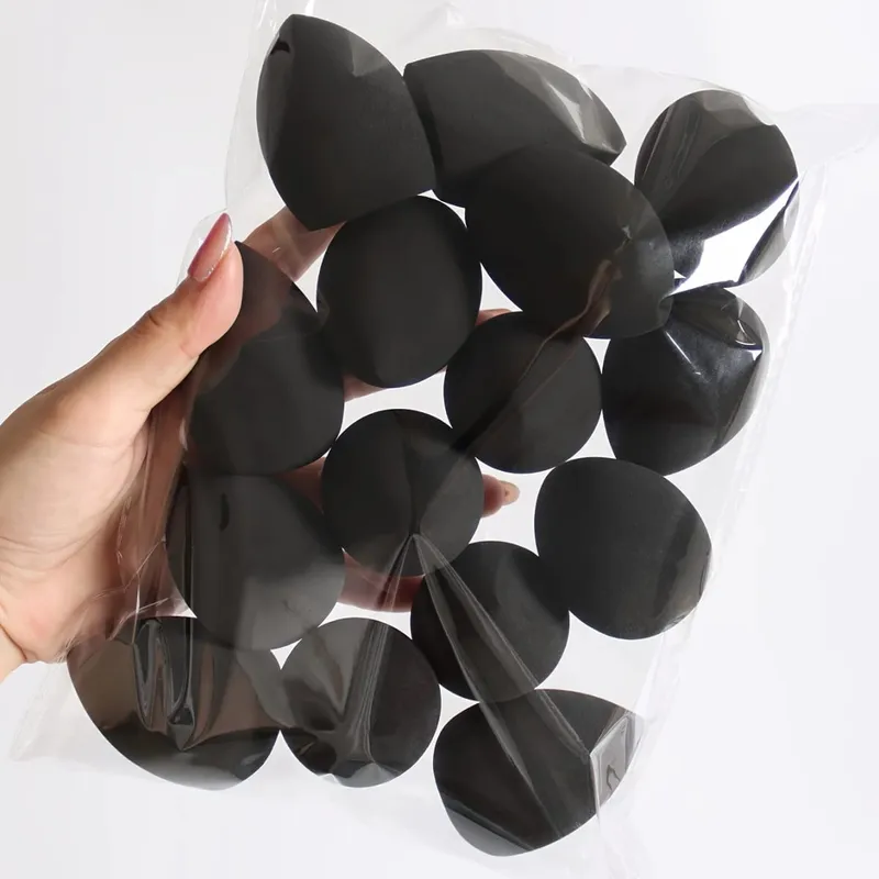 9Pcs Span Solek Tanpa Lateks Set Span Campuran Basah/Kering untuk Serbuk Krim Cecair Semua Jenis Kulit Warna/Bentuk Rawak — image 4