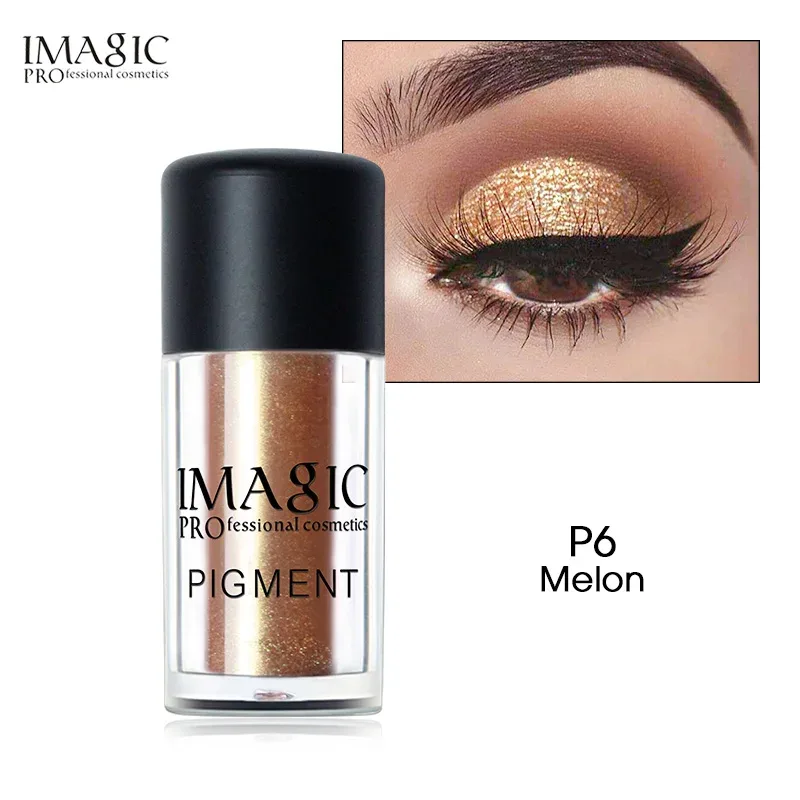 Neue Ankunft Glitter Lidschatten Metallic Lose Pulver Wasserdicht Schimmer Pigmente Farben Lidschatten Make-Up Kosmetik — image 11
