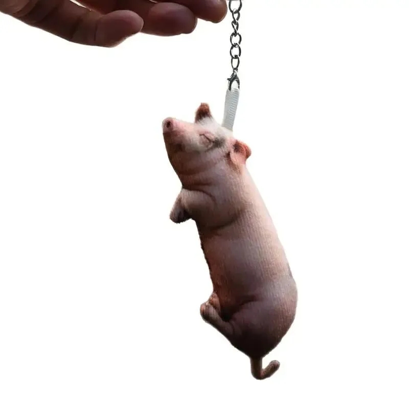 Durável realista dormir porco brinquedo de pelúcia macio algodão recheado travesseiro para carro sofá decoração casa crianças presente