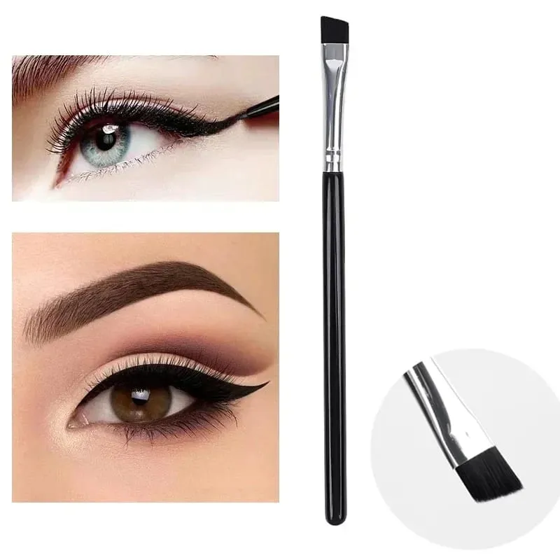 Bent Liner แปรงแต่งหน้าแปรงอายไลเนอร์มุม Fine แปรงอายไลเนอร์ Eye Contour เครื่องมือแต่งหน้าอายแชโดว์ Eye Brow แปรงเครื่องมือ — image 3