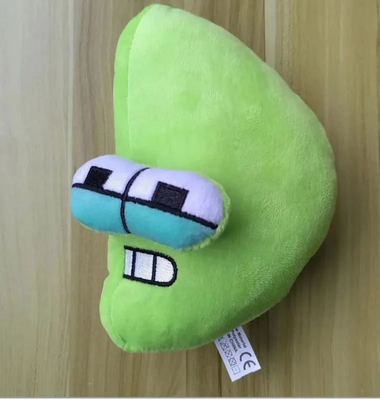 น่ารัก A-Z ตัวอักษรสีแดงหมอน Plush Soft Letter ตุ๊กตาตุ๊กตาเด็กการศึกษาการเรียนรู้ของเล่นของขวัญ — image 13