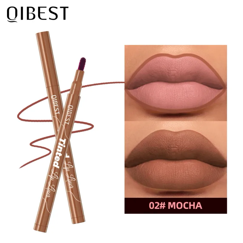 5 Farben Lippenstift Lipliner Nude Matte Lip Liner Pen Nicht trocknend Wasserdicht Plumping Outline The Lips Contour Makeup Beauty — image 11