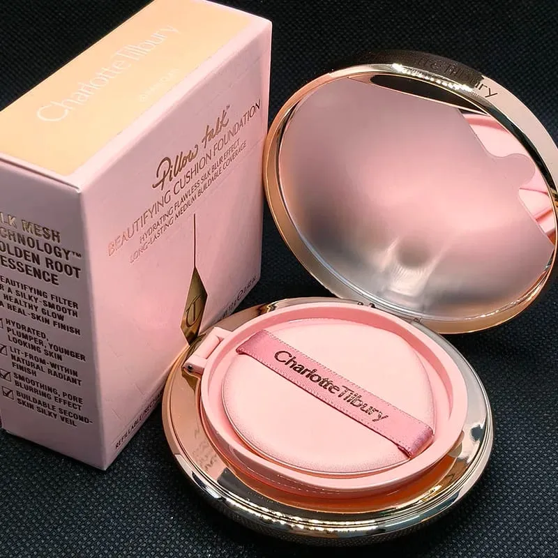 Charlotte Tilbury – poudre scintillante à coussin d'air, légère, hydratante, contrôle le sébum, ajustement longue durée, crée un maquillage sans pores — image 10