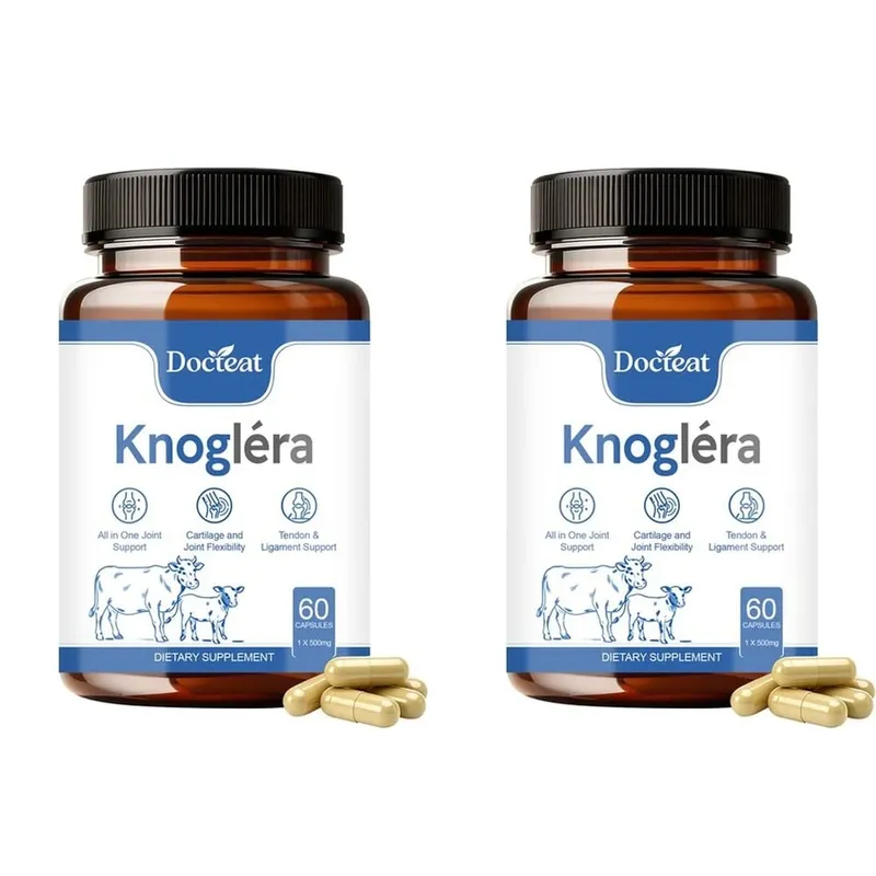 Docteat Knoglera MSM Capsule per supporto articolare Comfort articolare, salute della cartilagine e flessibilità articolare per la mobilità quotidiana 60 capsule — image 8