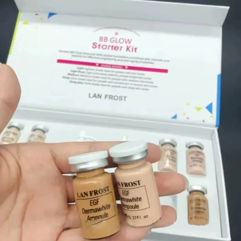 Stayve – BB crème coréenne brillante, Kit de démarrage pour débutant, fond de teint hydratant au Peptide de Niacinamide, soins pour la peau, sérum Essence, 5 pièces — image 1