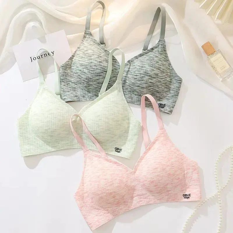 ผู้หญิง Non-trace Jelly Push-Up Bra นุ่มสบาย Anti-Sagging ชุดชั้นในไม่มี Underwire สำหรับทุกวัน W — image 3