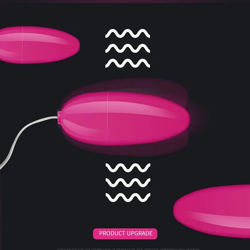 Candiway vibratore proiettile vibrante uovo di salto telecomando impermeabile vibrazione clitoride stimolatori del punto G giocattoli del sesso per le donne — image 4