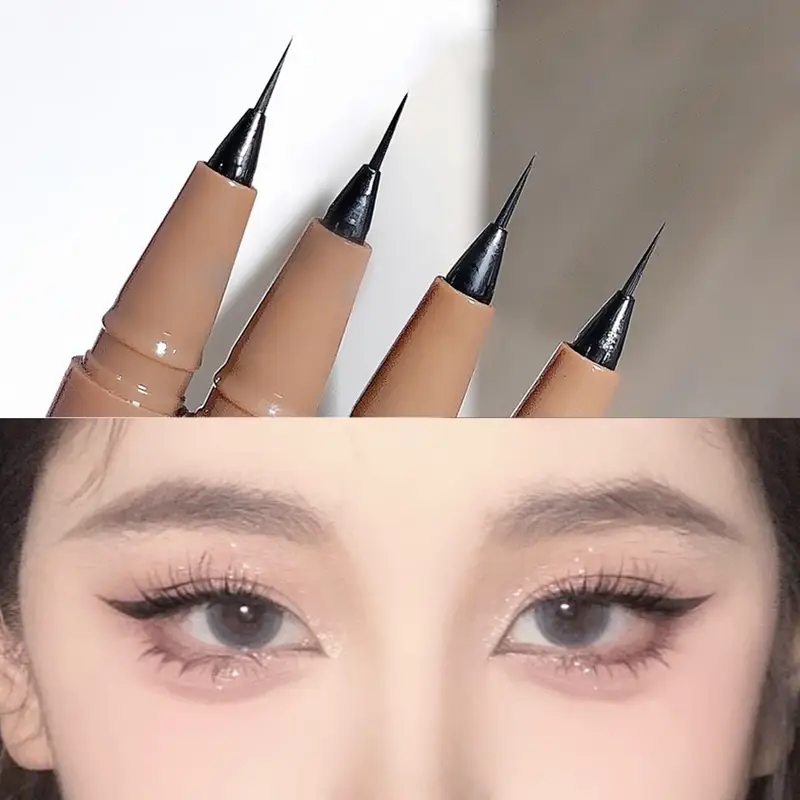 Gege Bear Liquid Eyeliner Pen Vandtæt Smudsikker Hurtig og præcis makeup Hurtig og glat tørrende nedre øjenvippepen — image 2