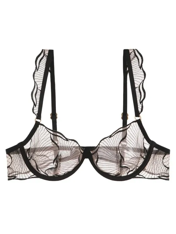 Σουτιέν Pure Desire Christmas Minimizer Διαφανές Διχτυωτό Μεγάλο Μπούστο Ρυθμιζόμενο Μαλακά Σύρματα Κομψά Εσώρουχα UK μεγέθη MOYISU AB — image 8