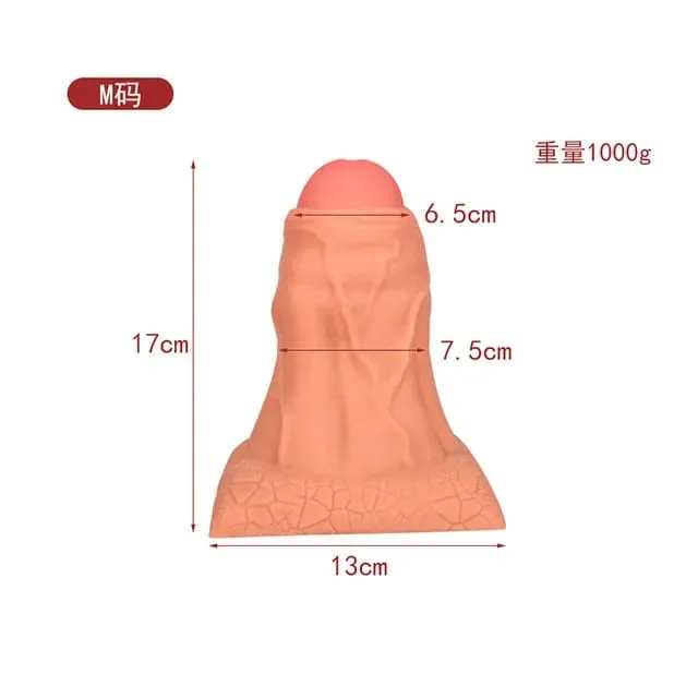 Riesiger Analplug Weiches Silikon Anus Expansionsdildo Butt Plug Vagina Stimulation Prostatamassage Anal Sexspielzeug für Männer Frauen Homosexuell — image 6