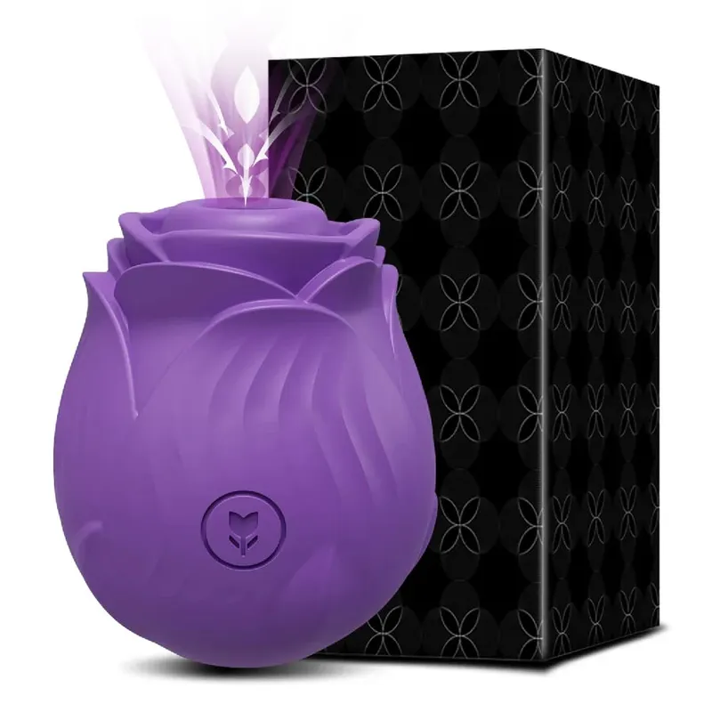 Rose-Sucking Vibrator for Women Clit Clitor Stimulator G Spot Thrusting Dildo Vibrating Female Masturbator Massage Adult Sex Toy — image 15