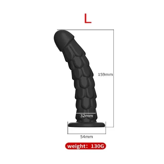 Gode Anal de pénis en Silicone avec ventouse échelle de Dragon cul cul Anus godemichet Anal plug Anal godemichet Anal jouets sexuels de la Prostate pour femme — image 9