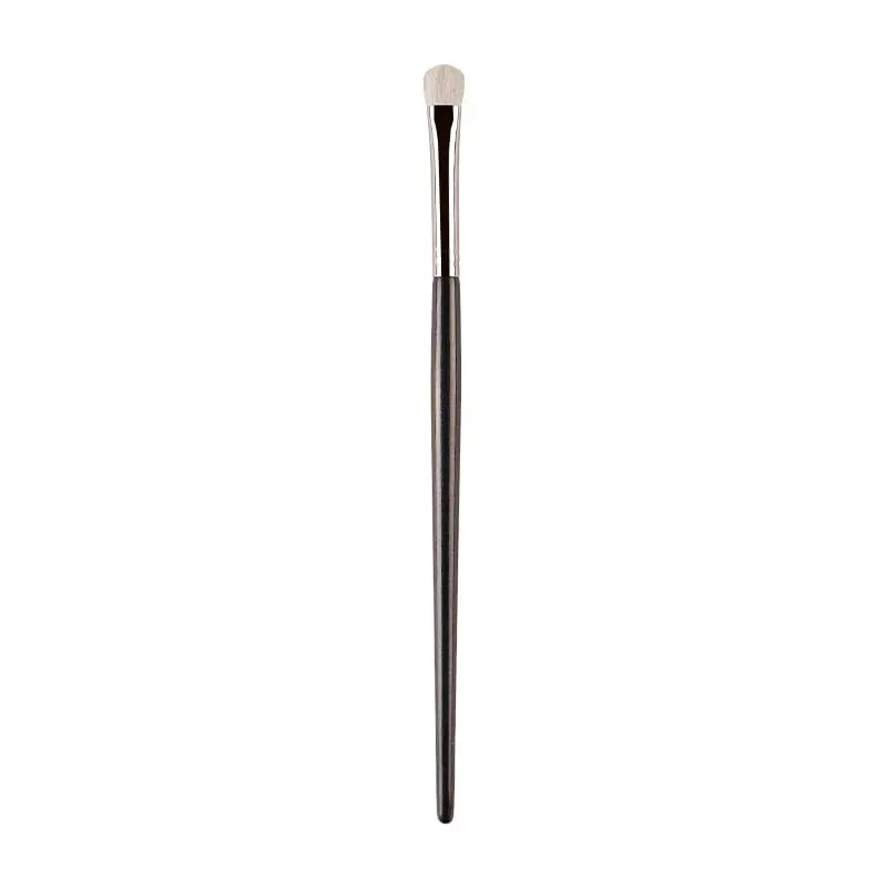 1pc White Pony Hair Ombretto Pennelli per trucco Piccola sbavatura Precisione Piega Dettaglio Smussatura Ombretto Pennello per trucco Liner Labbro