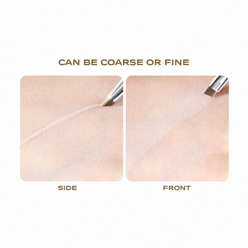 Upgrade Blade Eyeliner-Pinsel, ultradünn, flach, fein, Eyeliner-Make-up-Pinsel, flacher Eyeliner-Pinsel, Augenbrauen-Make-up-Werkzeug — image 4