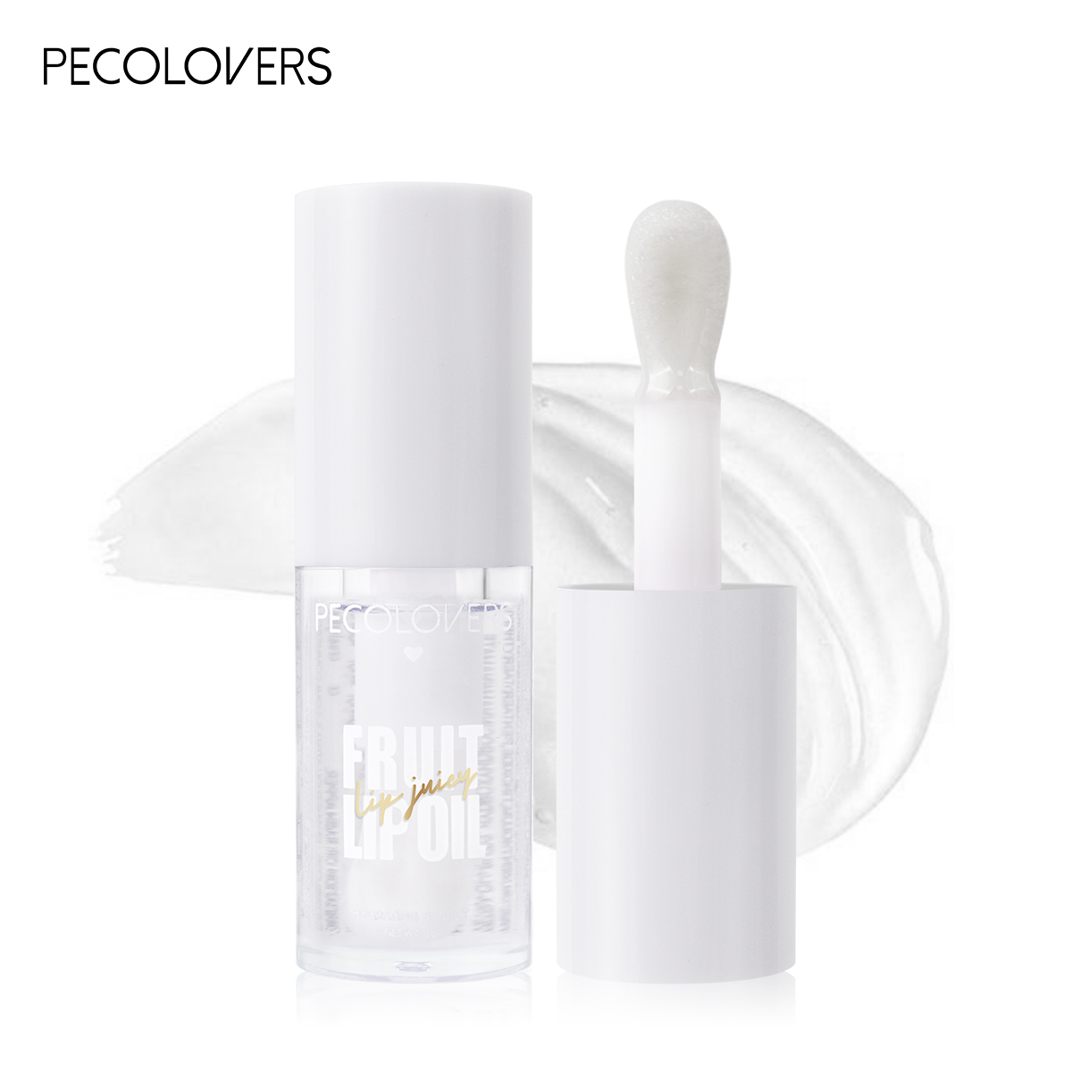 Glitter Plumping Lip Gloss Jelly Strawberry Moisturizer Minyak Bibir Buah-buahan Telus Kesepenuhnya Telus Tint Bibir Gel Tiub Lembut Makeup Penjagaan Bibir — image 9