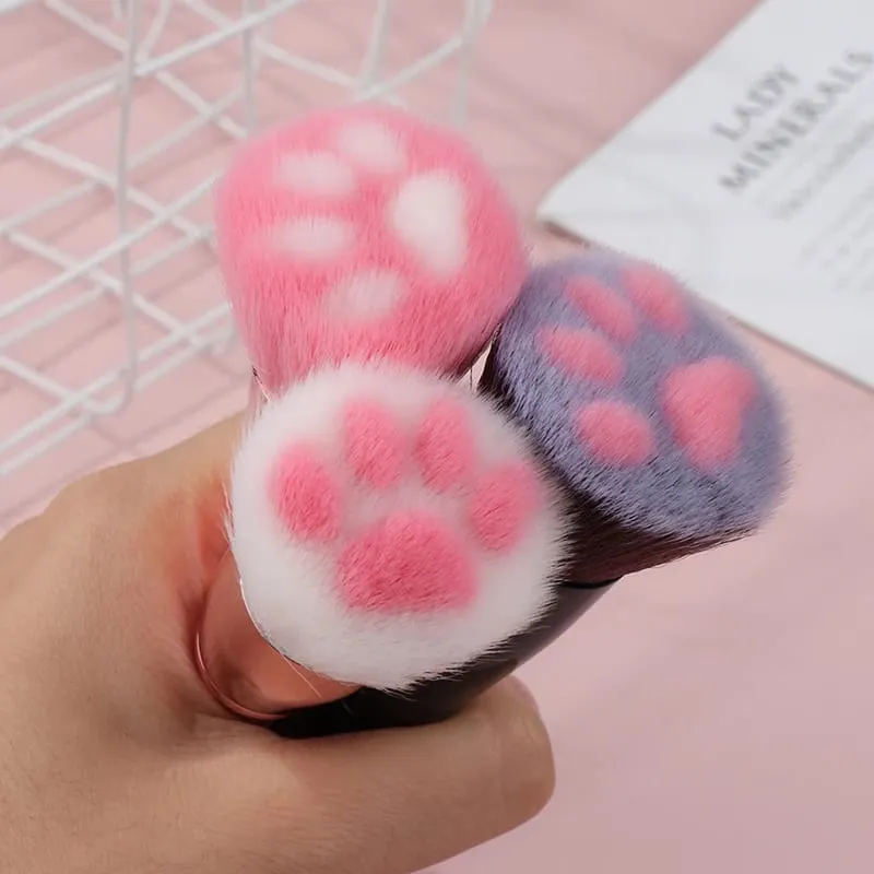 1Pc Cat Claw Girl Pennello per trucco Ombretto Pennelli per polvere multiuso Cosmetici portatili Pennello per fondotinta Strumenti per il trucco — image 5