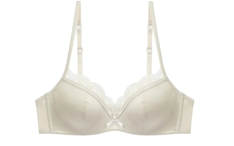 Letní bezešvá krajková sada podprsenky pro malá poprsí Soft drátěná zeštíhlující souprava Bralette & Kalhotky Lehké spodní prádlo Sexy — image 10