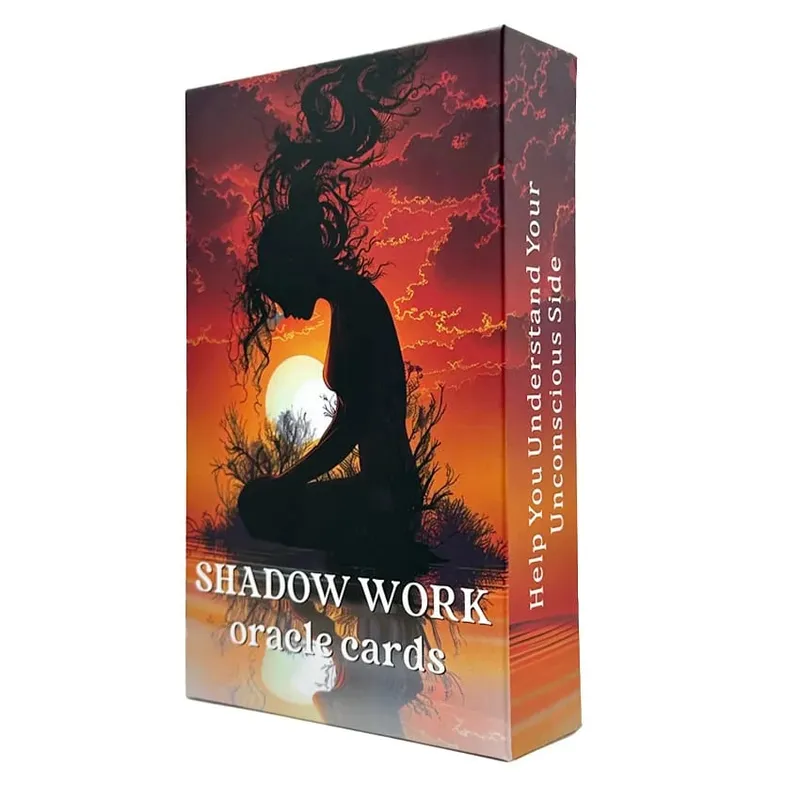 Shadow Work Oracle Cards 56 Karten 12X7 CM helfen Ihnen, Ihre unbewusste Seite zu verstehen