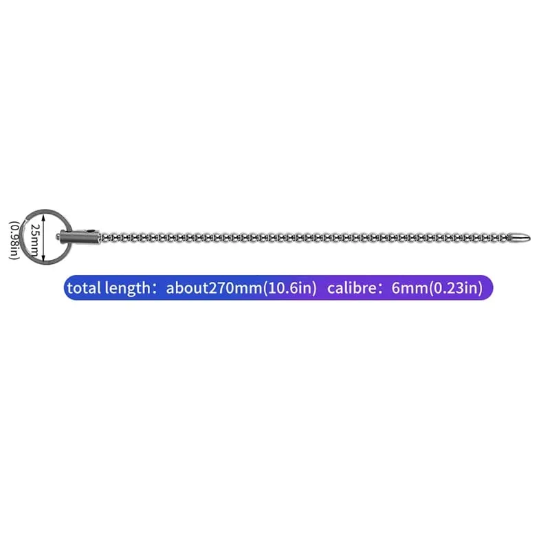 Electric shock Stainless Steel Urethral Sound Dilators Penis Plug Insert Stimulation Catheter Beads Masturbator Sex Toys For Men — image 8