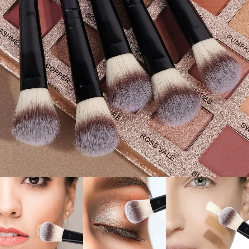 5Pcs Flawless Facial Makeup Brushes Soft Bristle Make-up Details Brushes for Concealer Cosmetics Makeup Tool for Beauty — image 5