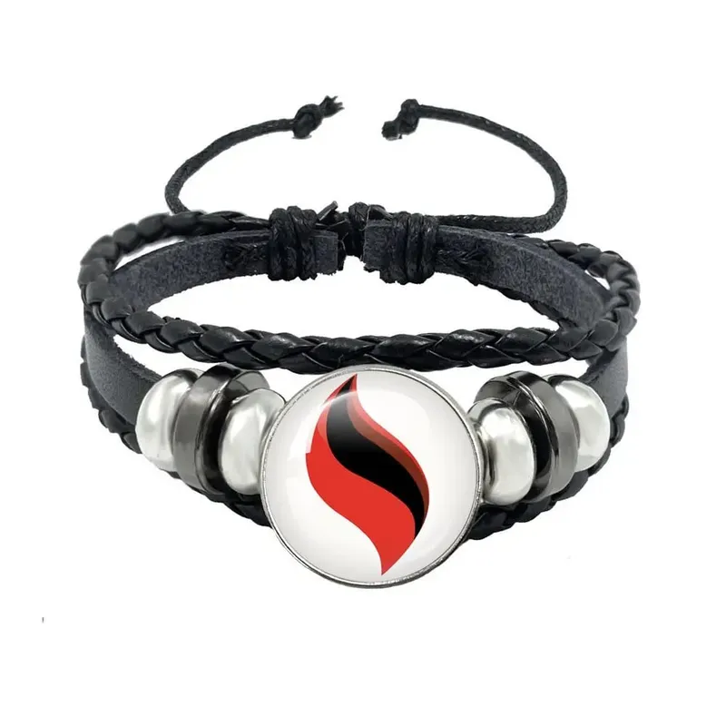 Llavero Pokémon Mega Stone, periférico de animé, creatividad, moda exquisita, hebilla de cuerda de cuero negro, tendencia — image 14
