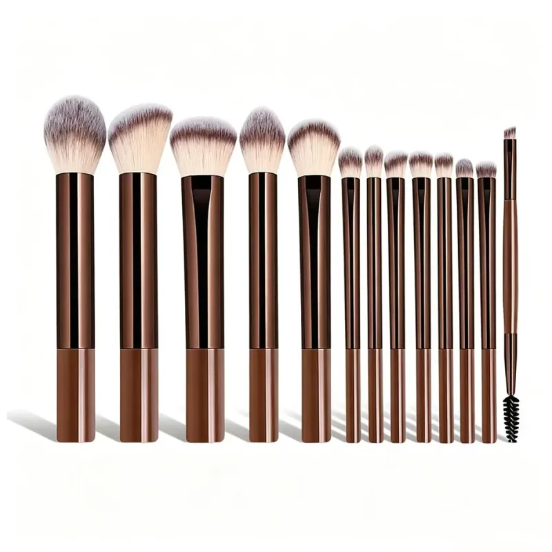 Multifunctionele oogmake-upborstelset Professionele oogschaduwmenging Concealer Wenkbrauw-eyelinerborstels Cosmetische schoonheidsmake-up — image 9